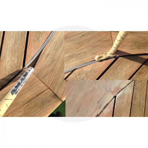 Metolux 2 Part Pre Mix Wood Filler & 2 Mixers 300g White